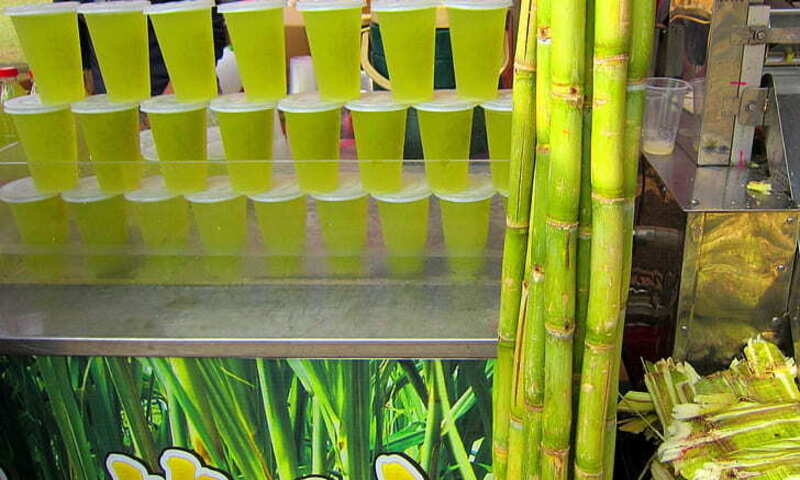 organic sugarcane juice